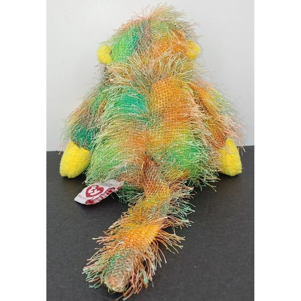 Lot Of 2 Ty Punkies Beanie Babies Topsy And Zig Zag Plush NWT